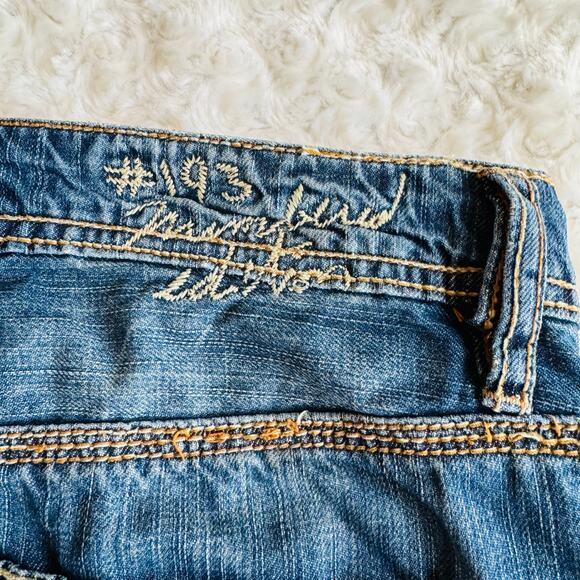 Buffalo David Bitton Game Bootcut Cotton Mens Denim Blue Jeans Size 30 - Picture 5 of 11